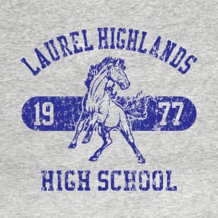 LAUREL HIGHLANDS CLASS OF '77 BLU T-Shirt